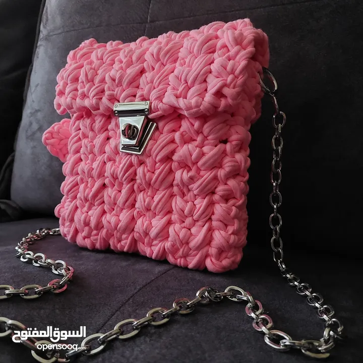 handmade للتواصل و الاستفسار  whatsapp  ............... #handmade#handbags #crochet #croch