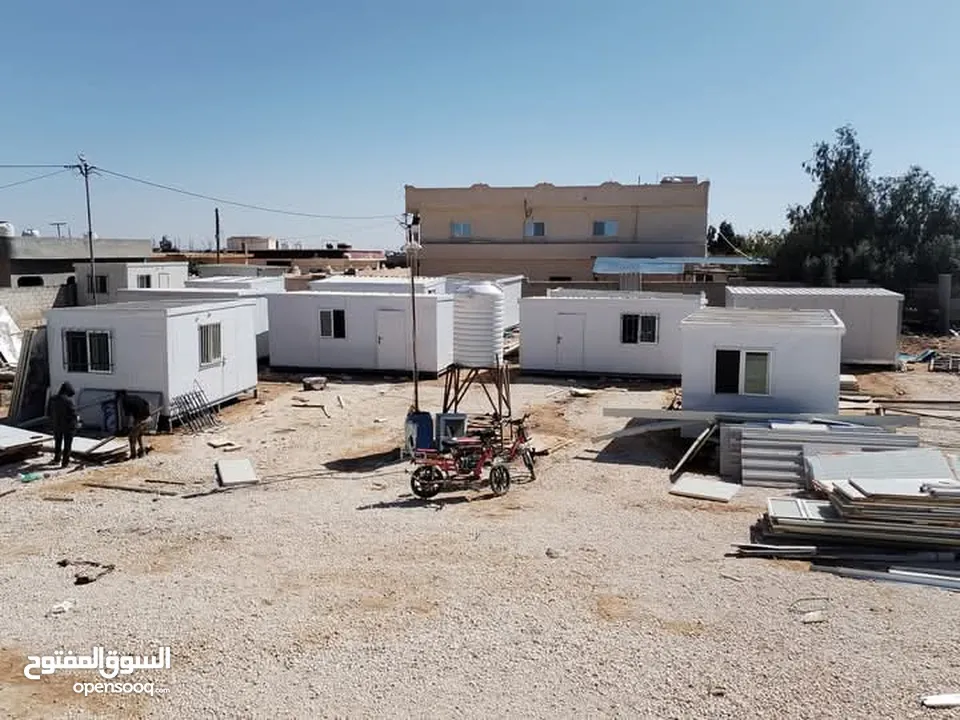 كرفانات للبيع موجود الجميع القياسات الاسعر حرق تبدده