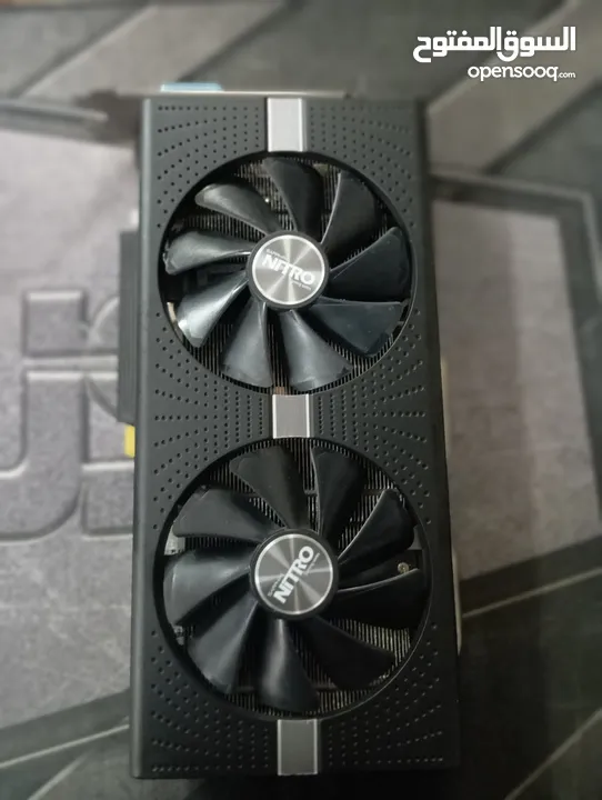 كرت شاشة رهييييب للفئة المتوسطة RX570 (8GB) الجهاز شبه كرتونة الصور بتحكي والأداء اجمل عرض لاسبووووع