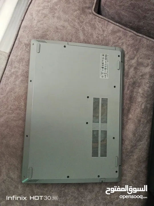لينوفو I3 جيل عاشر، 8 جيجا رام و128 جيجا SSD hard desk بحالة الوكالة والسعر محروق