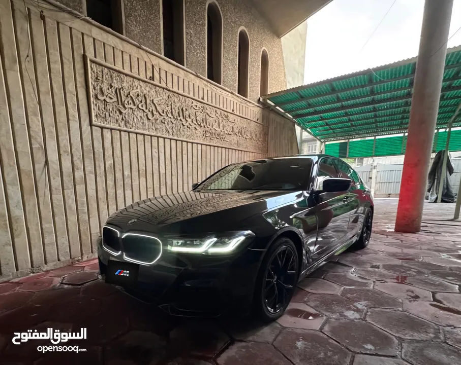 Bmw 530i M 2022 رقم بغداد باسمي مكرر