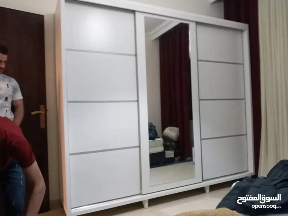 خزائن لامينيت 18م ملبس وجهيين سحاب احرف بي في سي شغل مكفول خمس سنوات مع التوصيل والتركيب السعر