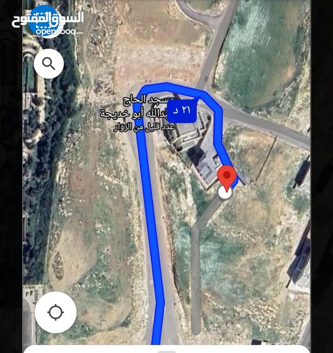 ارض للبيع ابو نصير قرب مسجد ابو خديجة