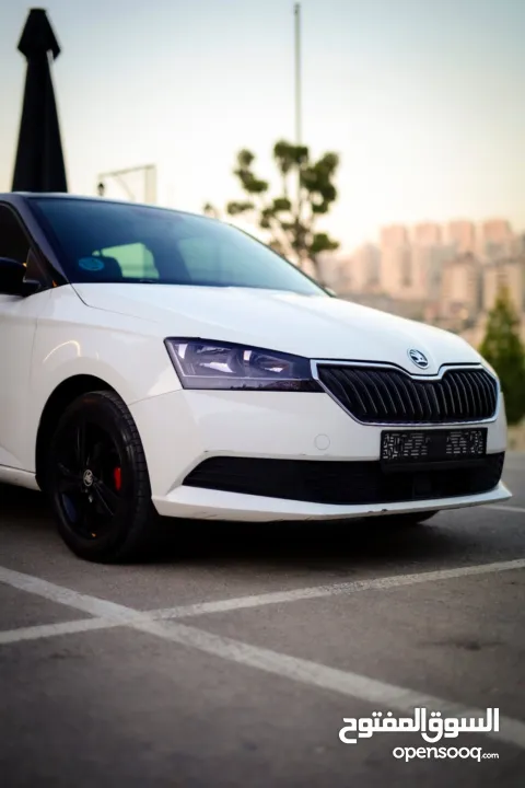 Skoda Fabia 2021  ترخيص 2020  سكودا فابيا  اوتوماتيك