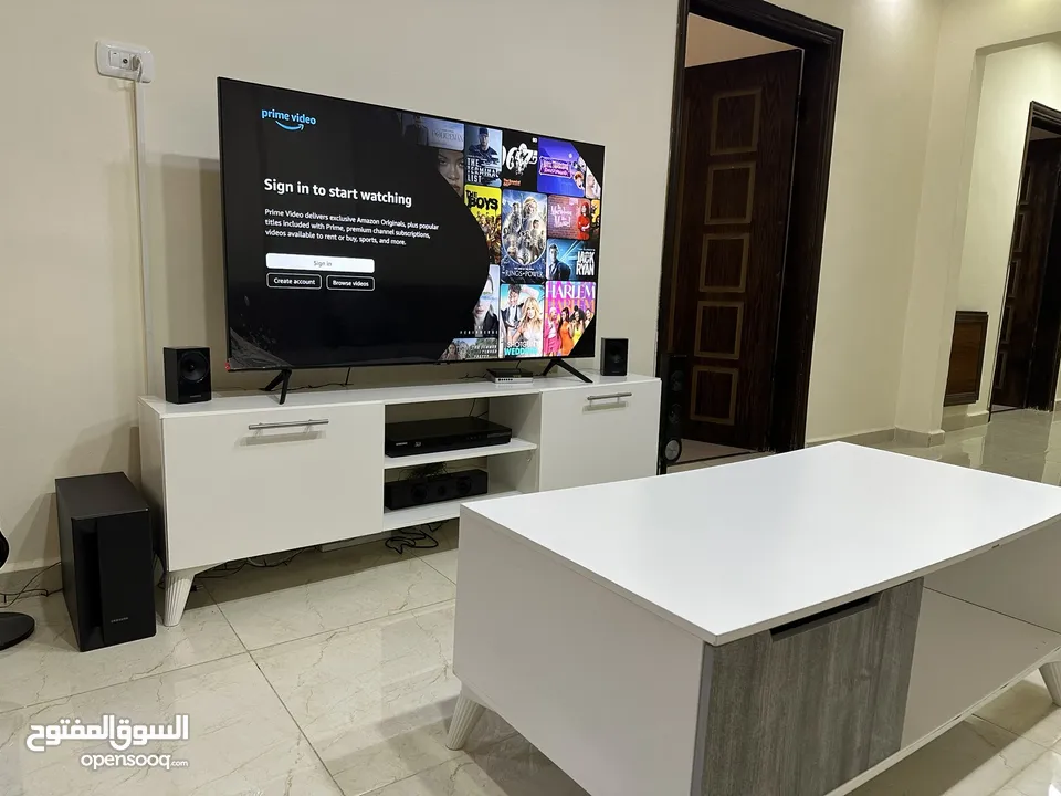 طقم جلوس كورنر شبه جديد للبيع