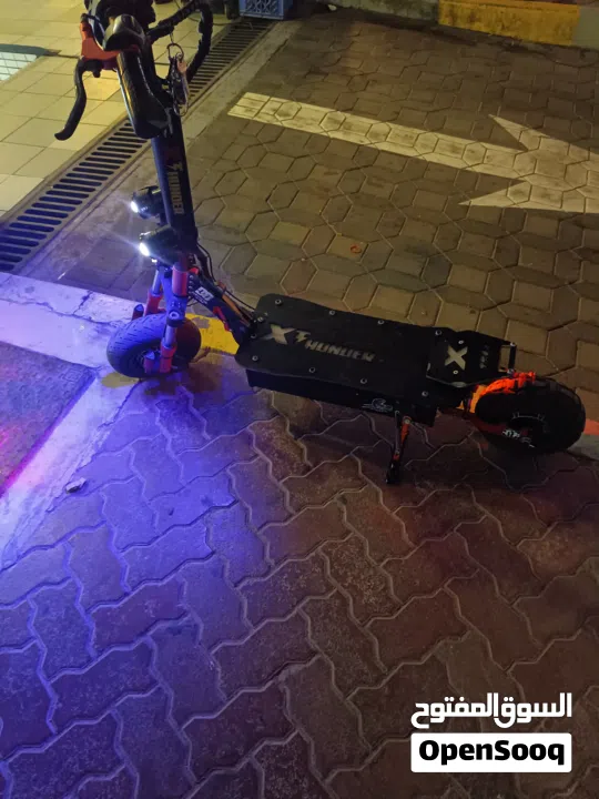 scooter thunder pro with 409 km 1500d negotiable