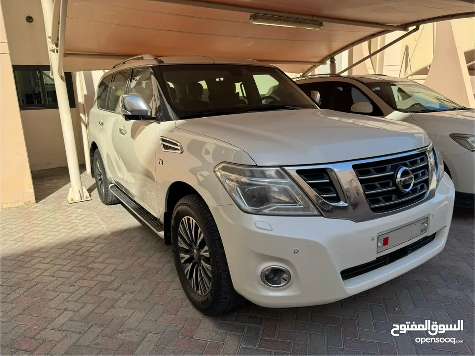 Nissan Patrol Platinum V8 - Well Maintained and Excellent Condition