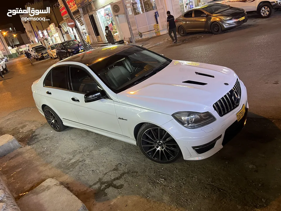 مرسيدس C300 kit 63 2013