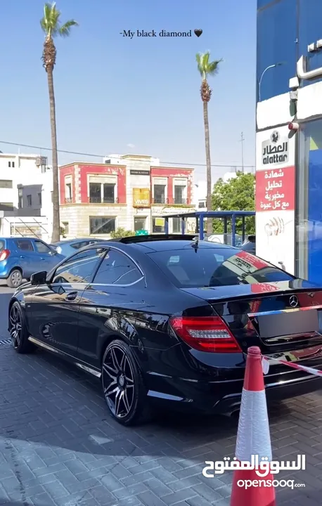 Mercedes c250 AMG KIT مرسيدس كوبيه