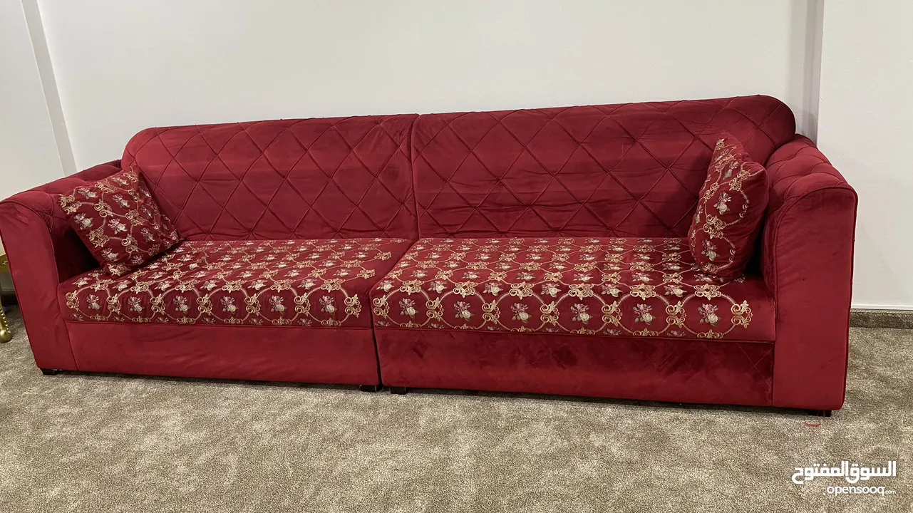 Red Comfy Sofa