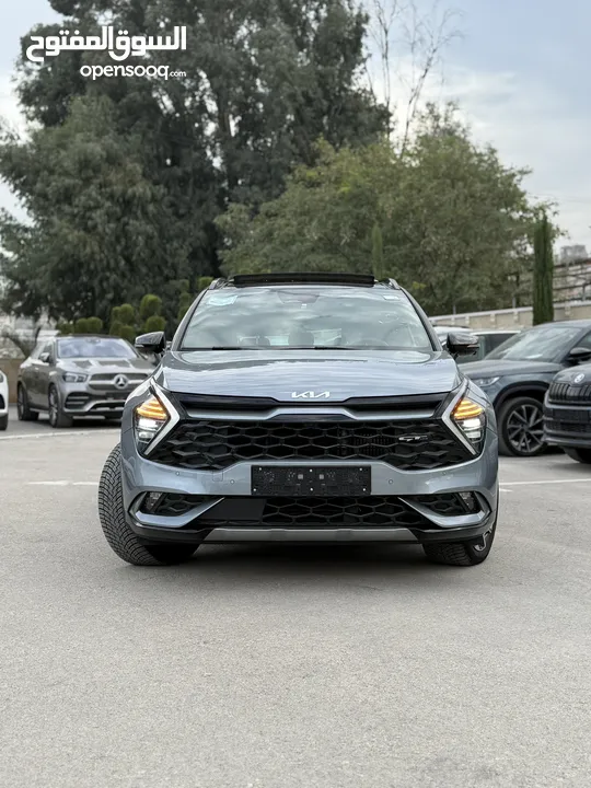كيا سبورتاج GT Line ترخيص 2022 محرك 1600 هايبرد plug in/يقطع على الشحنه 65 كيلو متر  271 حصان
