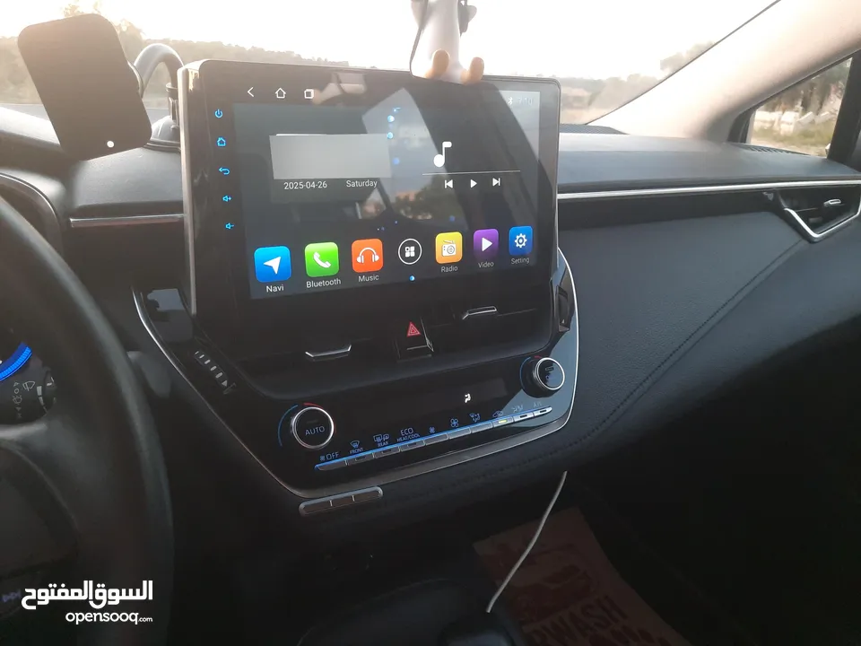 تويوتا كورولا هايبرد موديل 2023 بحالة الوكاله وارد وصيانه المركزية تويوتا .