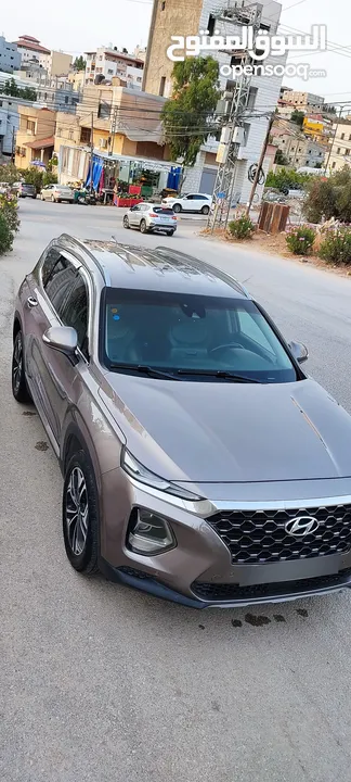 هونداي سنتافيه 2019 نخب أول بسعر حرق 95000 البدل وارد منبدل