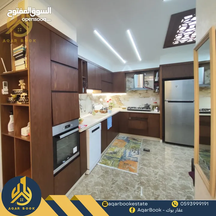 رووف مفروش للايجار  ،الموقع : البيرة - قرب مدرسة الفرندز