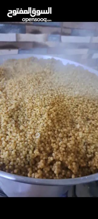 طبخات جاهزة (مفتول ، معجنات ، كيك ) وغيرها