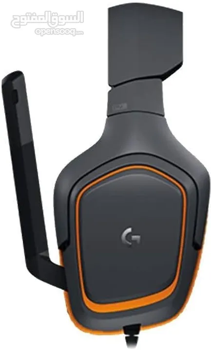 Logitech G231 Prodigy Wired Stereo Gaming Headset (Orange/Black)