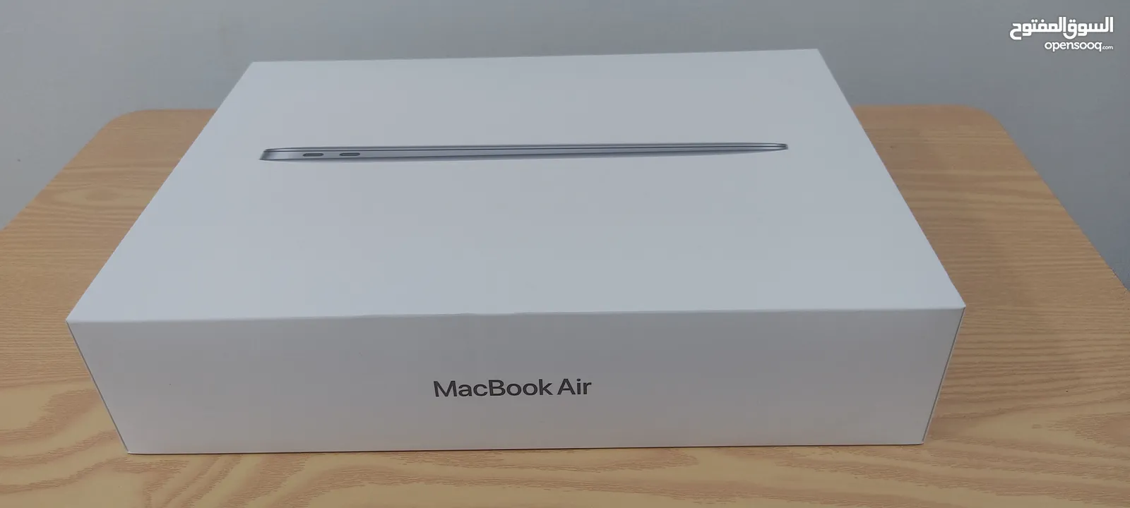 لابتوب ماك ام 1 بيعة مستعجلة بالكرتونة اقرأ الوصف - Macbook Air M1 within original box.