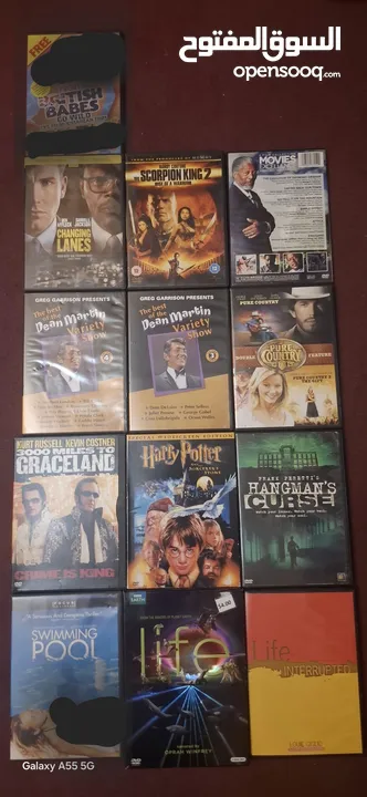 ORIGINAL DVDS FOR COLLECTORE 13 دينار نهائي ضاحية الرشيد