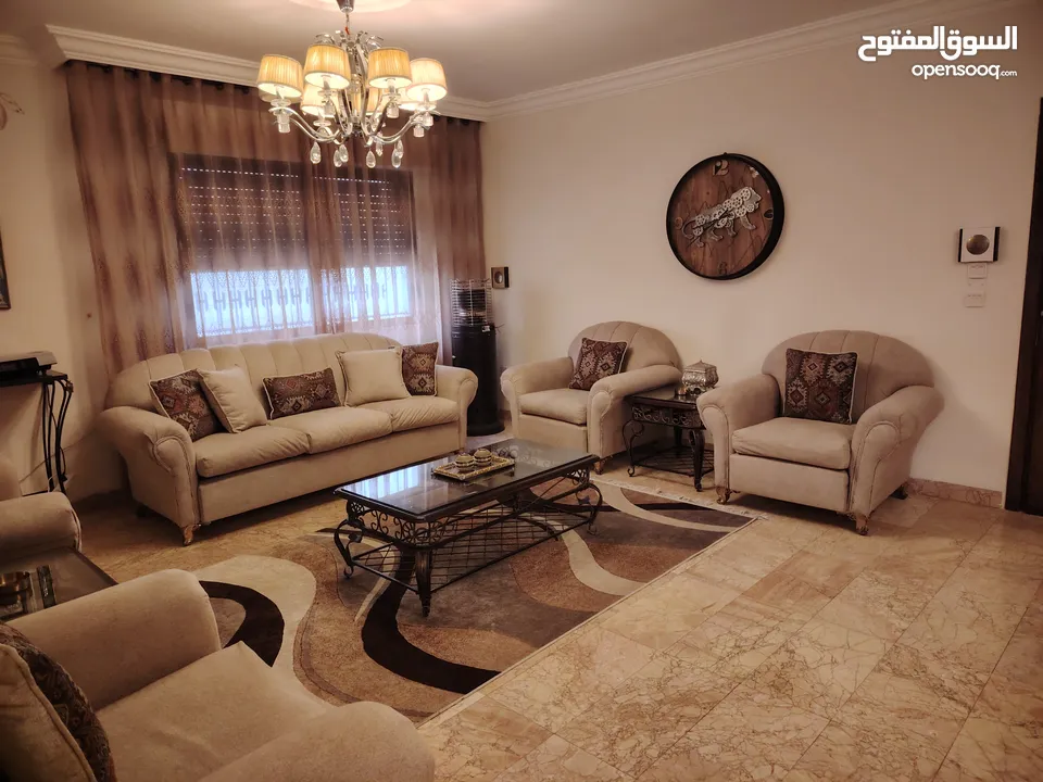شقة مفروشة فاخرة للايجار الجبيهة