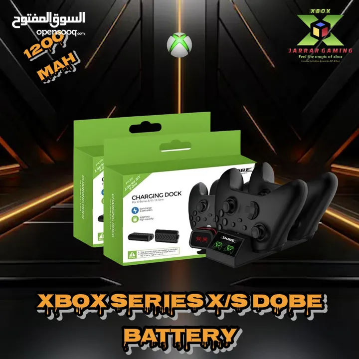 Xbox series x/s & one x/s Rechargeable battery’s بطاريات شحن أيادي تحكم إكس بوكس