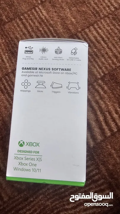يد xbox series  Gamesir T7 سلكيه  مرخصه من XBOX مضادة للانجراف  وتحوي اشتراك GAMEPAS شهر