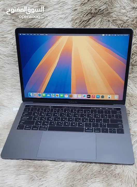 MacBook Pro 2019 Touch Bar core i7  Pro with 16gb Ram intel iris Graphics OS sequoia latest version