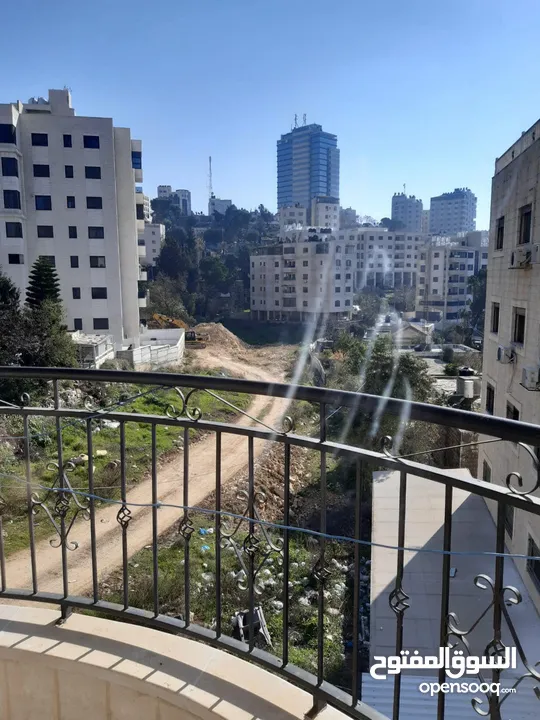 شقة للايجار في رام الله مقابل منتزه رام الله