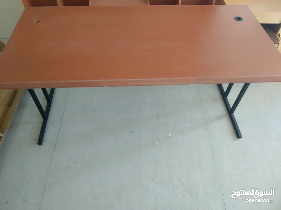 طاولة قابلة للطي مقاس 160×80 طاولة شاشة مقاس 120×45