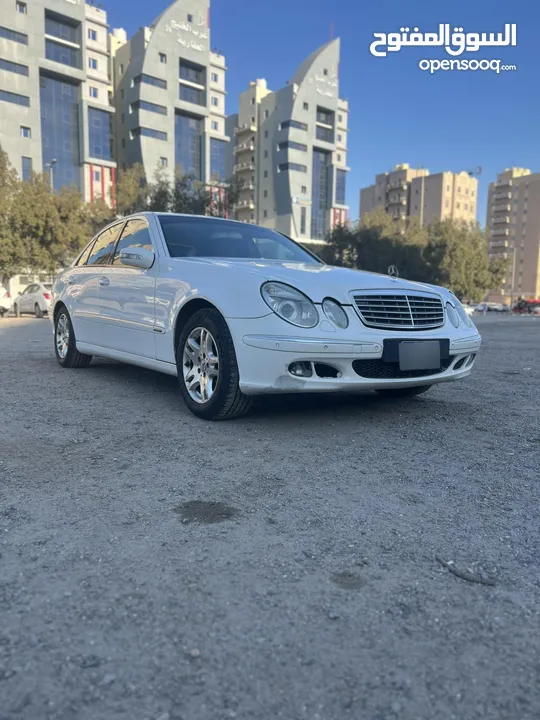 للبيع سياره مرسيدس موديل 2005 E240 عداد 282 الف شرط الفحص جير مكينه شاصي البدي قطعتين