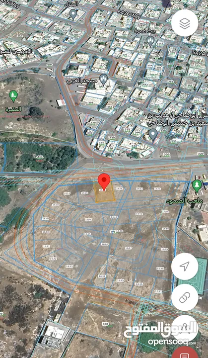 أرض سكنية في سور آل حديد أول خط شارع قار