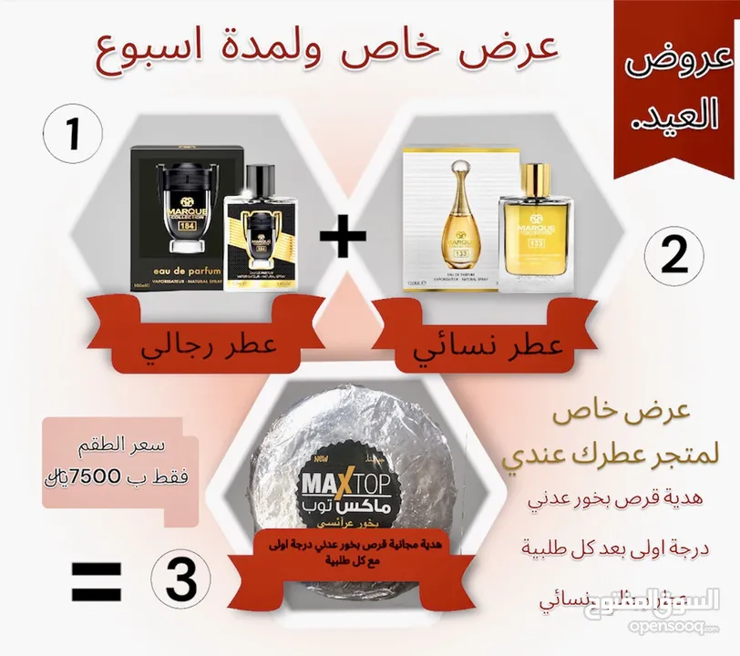 عطور شبيه الماركات العالمية وبثبات يدوم طويل