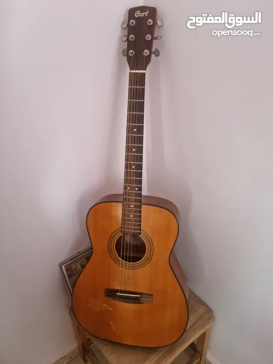 Acoustic Guitar Cort AF-550 NS جيتار اكوستك اصلي كورت اوتار جديدة موديل فخم للبيع