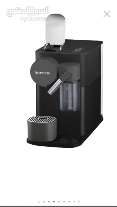 Nespresso Lattissima One coffee machine in black