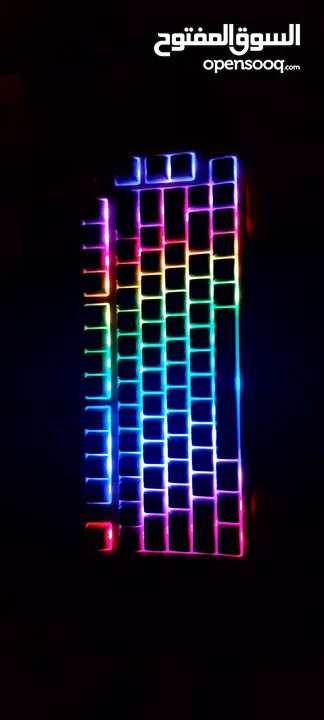 EPOMAKER TH80 Pro 75% Hot Swap RGB 2.4Ghz/Bluetooth 5.0/Wired Gaming Keyboard كيبورد وايرليس جيمنج