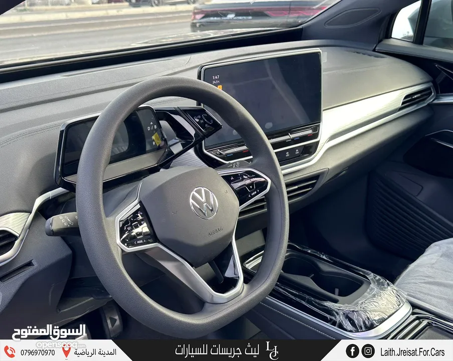 فولكسفاجن ID.4 كروز بيور بلس كهربائية بالكامل 2022 Volkswagen ID.4 Crozz PURE +