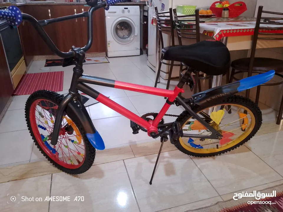 بسكليت BMX اصلي قياس 20  انش بريك رجل بحاله ممتازه بسعر مناسب
