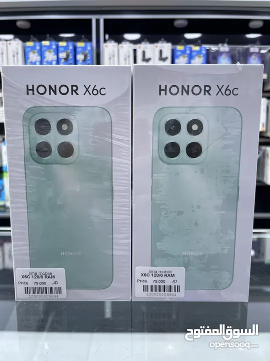 Honor X6C 128G 6G RAM هونر جديد