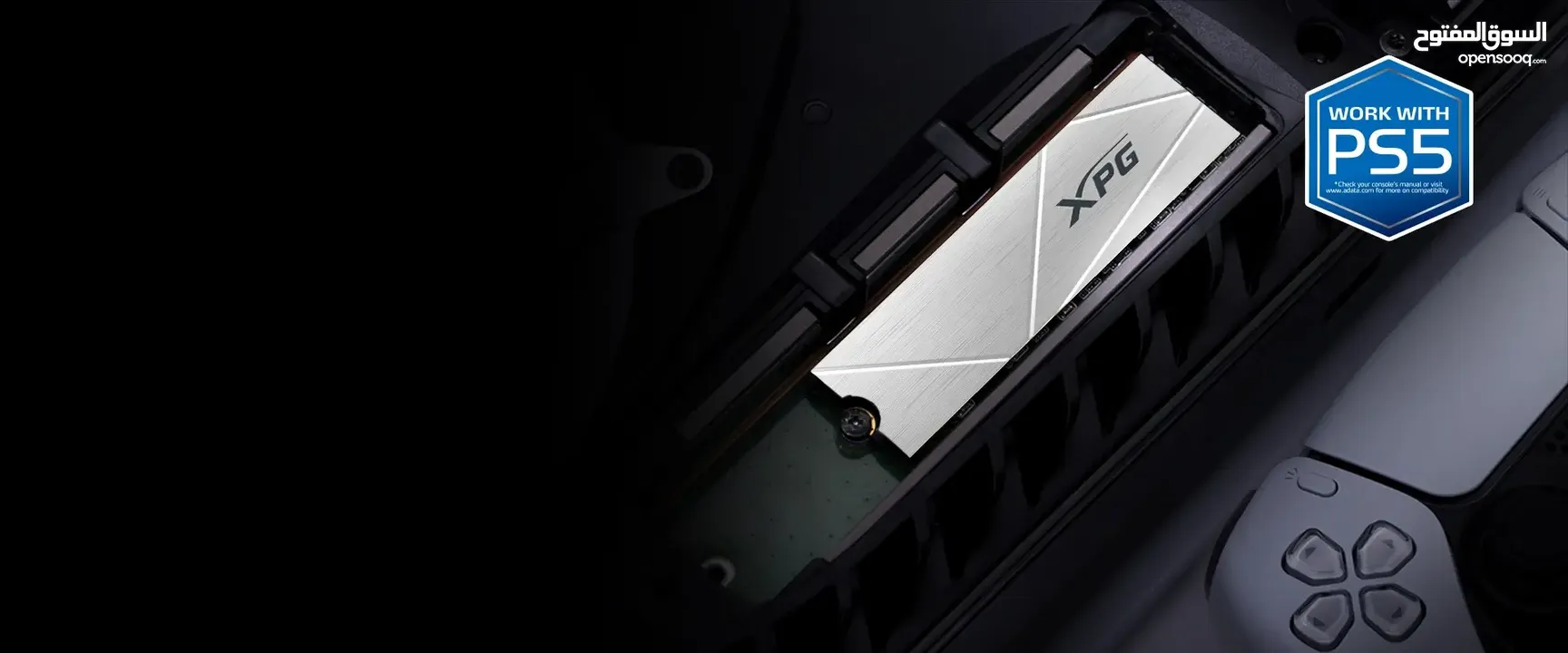 ADATA XPG S60 2TB PCIe Gen4 M.2 SSD - WORK WITH PS5 مخصص للبايستيشن 5 بسرعات عالية