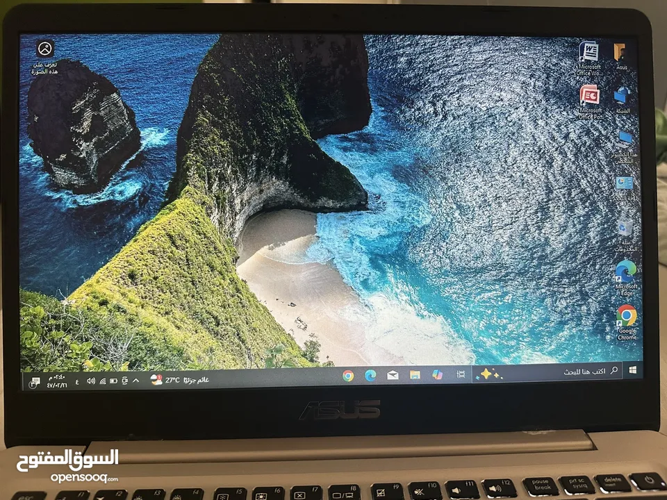 لابتوب asus جيل ثامن i5 كيبورد مضيء سعرر ببلاش