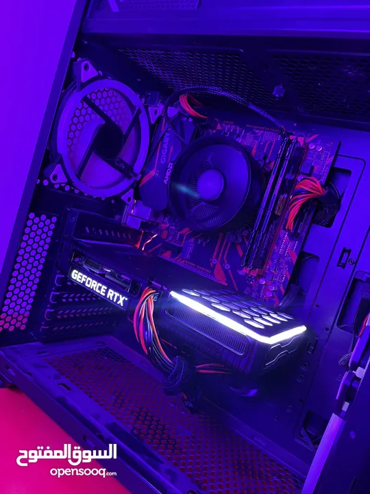 بيسي جيمنج سفاح للبيع في البيادر (3060Ti/16Gg/600watt/Ryzen 5600x/500gb ddr4) تم تخفيض السعر