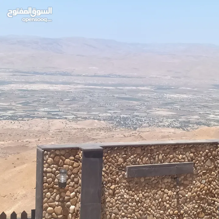 مزرعه للبيع في الصبيحي مطله على فلسطين