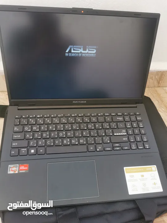 لابتوب ايسوس فيفوبوك جو 14/15 ASUS Vivobook Go معاه كرتون استعمال خفيف جهاز ممتاز ونظيف
