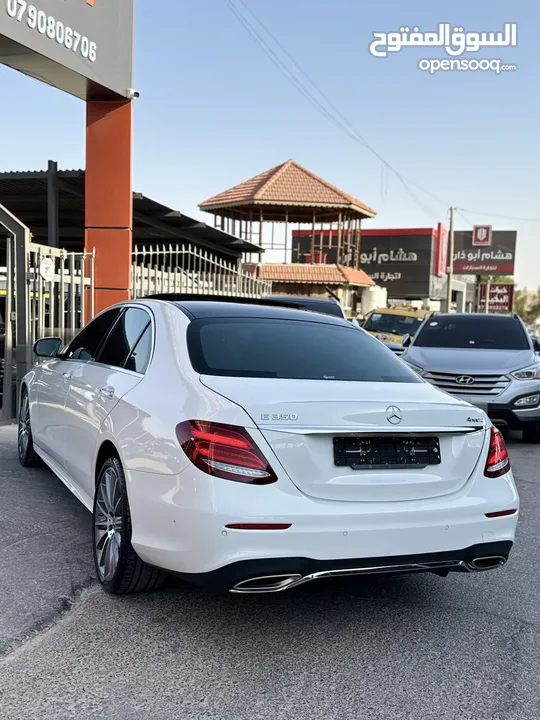 مرسيدس E350 2020 AMG فحص كامل فل اضافات اعلى صنف وارد المانيا ممشى قليل بحالة الوكالة