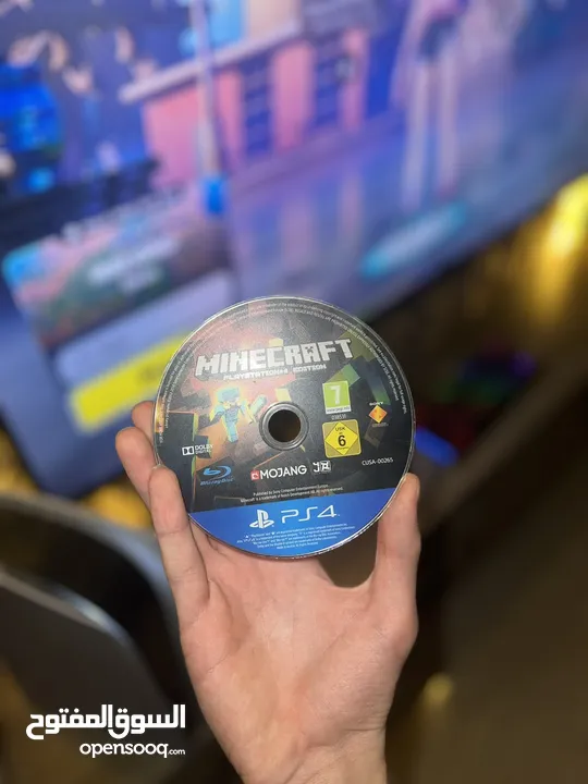 ماين كرافت مستعمل نظيف