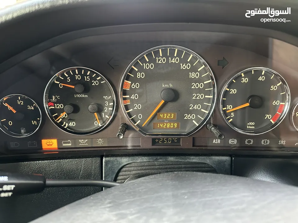 Mercedes W140, S500 SEL 1993, Japan Specs, 144000 km