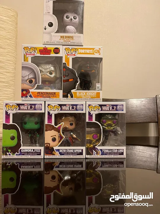 للبيع عدد 15  شخصية Funko Pops