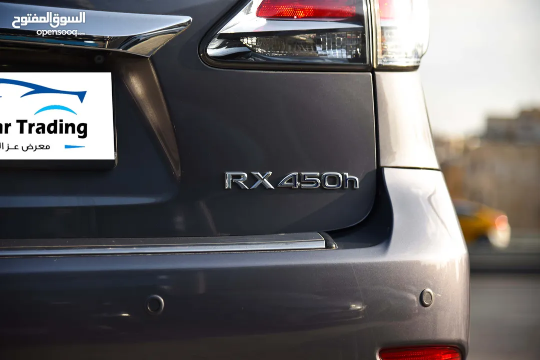 لكزس RX450 هايبرد لون مميز وبحالة الوكالة Lexus RX450h Hybrid 2014