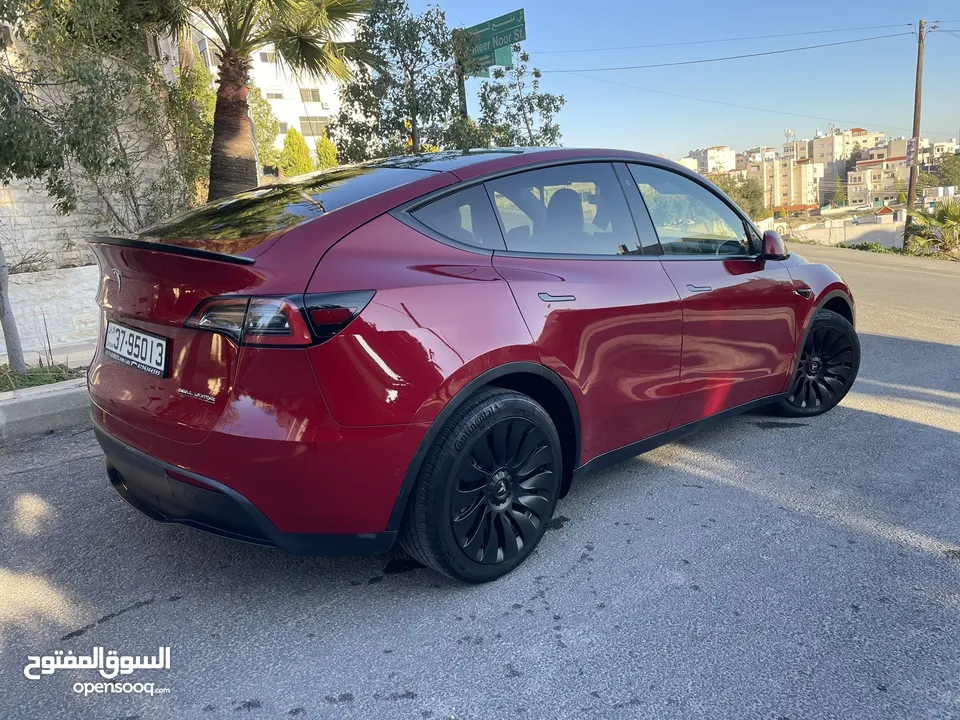 2021Tesla model Y long range