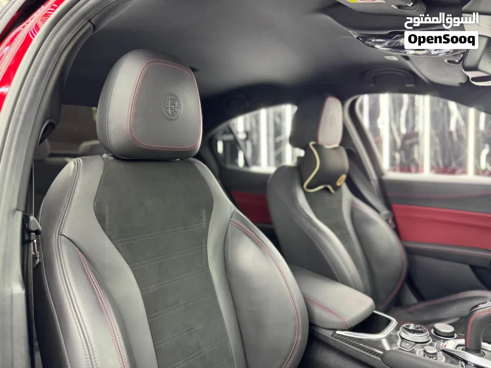 2021 Alfa Romeo Giulia Quadrifoglio, Nov 2027 Alfa Romeo Warranty + Service Pack, Low Kms, GCC