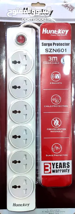 وصلة كهرباء ماركة Huntkey 3M